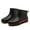 Black, variant on AUXDIQ Rain Boots Women Short Ankle Waterproof Rain Shoes Outdoor Garden Shoes