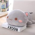 thumbnail image 4 of Cat Plush Pillow Cute Kitty Stuffed Animal Plush ToyKitten Kitty Very Soft Anime Kawaii Cat Plush Hugging Pillow for Kids, 4 of 4