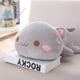 thumbnail image 4 of Almohada de peluche de gato, lindo gatito de peluche, juguete de peluche de gatito, almohada de peluche de gato kawaii de anime muy suave para abrazar para niños, 4 of 4