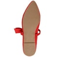 thumbnail image 6 of Journee Womens Aizlynn Ballet Pointed Toe Slip On Dress Flats, Widths Available, 6 of 9
