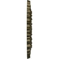 thumbnail image 4 of Ekena Millwork 18 1/2"OD x 7/8"ID x 1 1/2"P Sellek Ceiling Medallion (Fits Canopies up to 1 1/8"), Hand-Painted Green Gold, 4 of 5