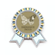 thumbnail image 1 of Retro Air News Insignia broche Medalla ganadora, 1 of 3