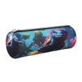 thumbnail image 1 of Disketp Lively Cute Turtle Estuche Organizador de Lápices de Cuero, Estuche de Oficina con Cremallera para Bolígrafo y Lápiz, 1 of 6