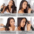 thumbnail image 3 of Hair Dryer Brush, 4 in 1 Hot Air Brush for Straightening/Curling/ One-Step Blow Dryer Brush & Volumizer with Ceramic Coating,2 Temperature Settings, Detachable Design for Travel Salon, 3 of 7