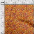 thumbnail image 1 of oneOone Polyester Lycra Orange Fabric Batik Sewing Craft Projects Fabric Prints By Yard 56 Inch Wide, 1 of 4