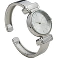 thumbnail image 5 of Blekon Collections Quartz Women's 27mm Case Smooth Textured Cuff Bangle Watch, 5 of 5