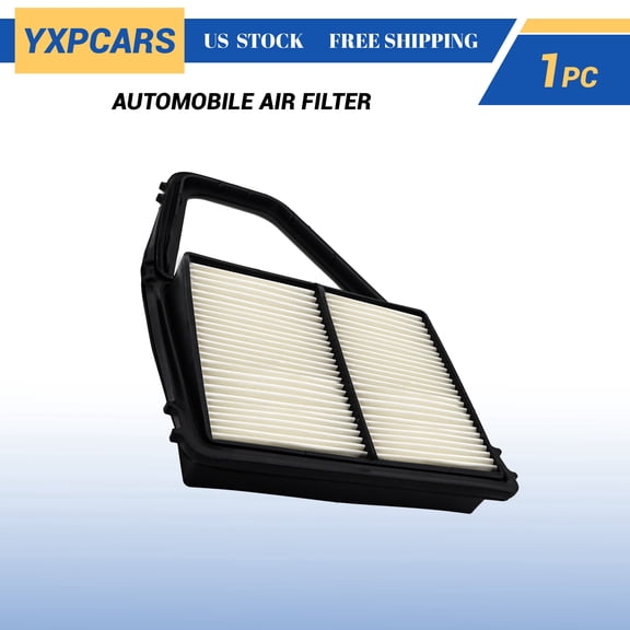 YXPCARS 1PC Engine Air Filter (CA8911), Replacement Front Engine Air Filter for 2001 - 2005 Acura EL Honda Civic 1.7L