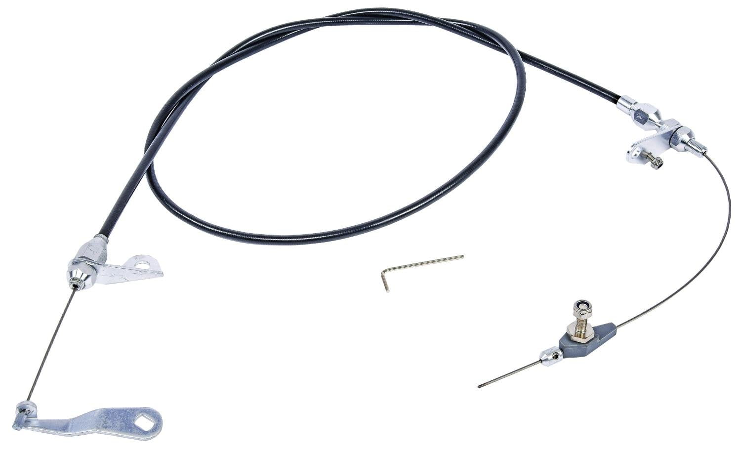 JEGS 157036 Transmission Kickdown Cable Kit Fits Ford C4 Transmissions