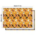 thumbnail image 5 of Halloween Icons Pattern Summer Placemats Table Placemats Set Of 6-Linen Kitchen Washable Placemats Table Mats 11.8"x17.7" Non-Slip Heat Resistant, 5 of 5