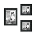 thumbnail image 2 of Picture Frame Set, 3 Piece Customizable Multi pack, 1-5x7, 2-4x4, for Instagram Photo Wall Gallery or Tabletop Display, 2 of 6