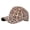Beige, variant on Women's Leopard Print Baseball Cap Spring Fashion Versatile Trucker Hat Adjustable Design Coffee One Size
