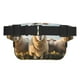thumbnail image 3 of Balery Cute Prairie Sheep Herd Mochila Cinturón para Mujeres y Hombres, Bolsa de Cintura Impermeable de Doble Capa con Correa, 3 of 9
