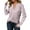 Light Pink, variant on Women'S Fashion Women's Solid Sweatshirt Women's Long Sleeve Hoodless Sweatshirt Casual Crewneck Pullover Soft Comfortable Blouse Top For Everyday Wear