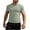 Green, variant on Cmfcve Workout T Shirt for Men Quick Dry Athletic Compression Summer Tee Breathable Crew Neck Gym Tops Oversized Basic Short Sleeve Tops