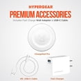 thumbnail image 3 of Cargador inalámbrico HyperGear ChargePad Pro de 15 W de carga rápida, 3 of 8