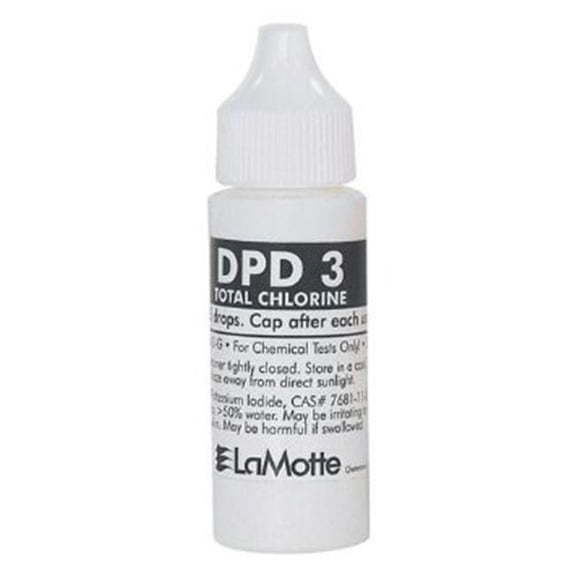 LaMotte ColorQ Pro 7 Liquid Pool Water Test Kit DPD #3 Reagent - 30 mL
