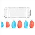 thumbnail image 1 of Kit de Carcasa Transparente con Agarre para Consola Switch 2, Protector Ergonómico con Agarre de Repuesto C, 1 of 5