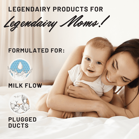 Legendairy Milk Pump Princess Lactation Supplement for Adults - Supports Milk Production, 60 Caps