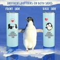 thumbnail image 2 of Penguin Gifts for Penguin Lovers Women Men- Cute Valentine Penguin Tumbler Straw Cup Coffee Travel Mug - Blue Metal Thermal Insulated Tumblers 20 Oz -Penguin Stuff Decor Accessories- Birthday Gifts, 2 of 6