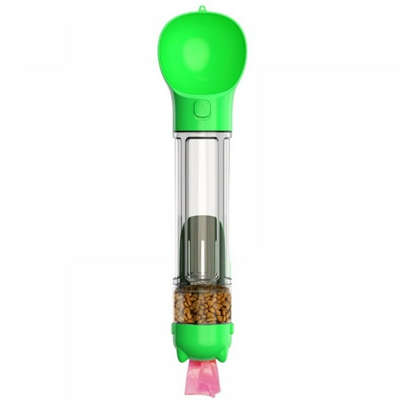 Dog Water Bottle Portable Leak Proof Dog Water Dispenser with Drinking & Feeding Function Lightweight Pet Water Dispenser for Walking & Travel, Dog, Cats