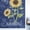 Blue, variant on You Are My Sunshine Window Privacy Film Stain Glass,Decorative Rainbow Window Film,Yellow Sunflowers Cute Bees Heart Blue Static Cling Sun Blocking Stickers Decals Covers 17.7" x 39.3" (2pcs)