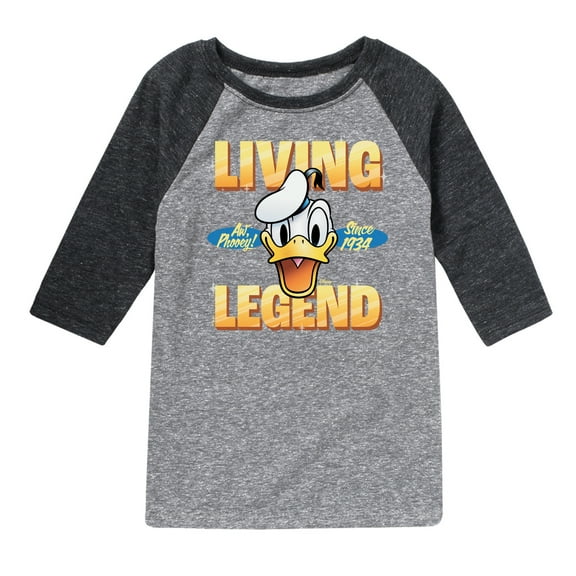 Disney - Living Legend 1934 - Toddler & Youth Raglan Graphic T-Shirt