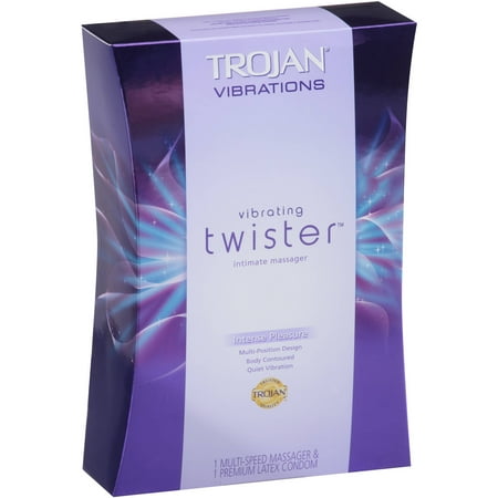 UPC 022600906636 product image for Trojan Vibrations Vibrating Twister Intimate Massager, 1ct | upcitemdb.com