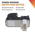 thumbnail image 3 of Power Window Switch Push Button for Mazda 3 2010 2011 2012 2013 BBM2 66 370, 3 of 6