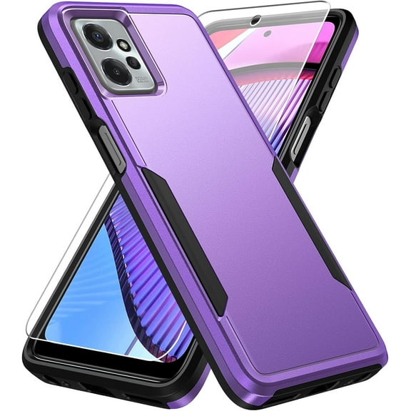 MYKOMI for Moto G Power 5G 2023 Case,Moto G Power 5G 2023 Phone Case,with Screen Protector, Heavy-Duty Tough Rugged Shockproof Protective Case for Motorola G Power 5G 2023