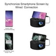thumbnail image 2 of YT200 LED Projector Mobile Video Projection Home Theater Support 1080P USB Sync Screen Kids Smartphones, 2 of 9