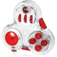 thumbnail image 1 of Fidget Pad Toy for Anxiety and Stress Relief Fidget Features Cube with Silent Button ABS Plastic Fidget Controller Pad Cube for Kids and Adults (Red), 1 of 5