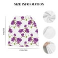 thumbnail image 6 of Haiem Orchids Flowers Baby Nursing Cover & Nursing Poncho - Multi Use Cover for Baby Car Seat Canopy, Stroller Cover, 360°Full Privacy Breastfeeding Coverage, 6 of 9