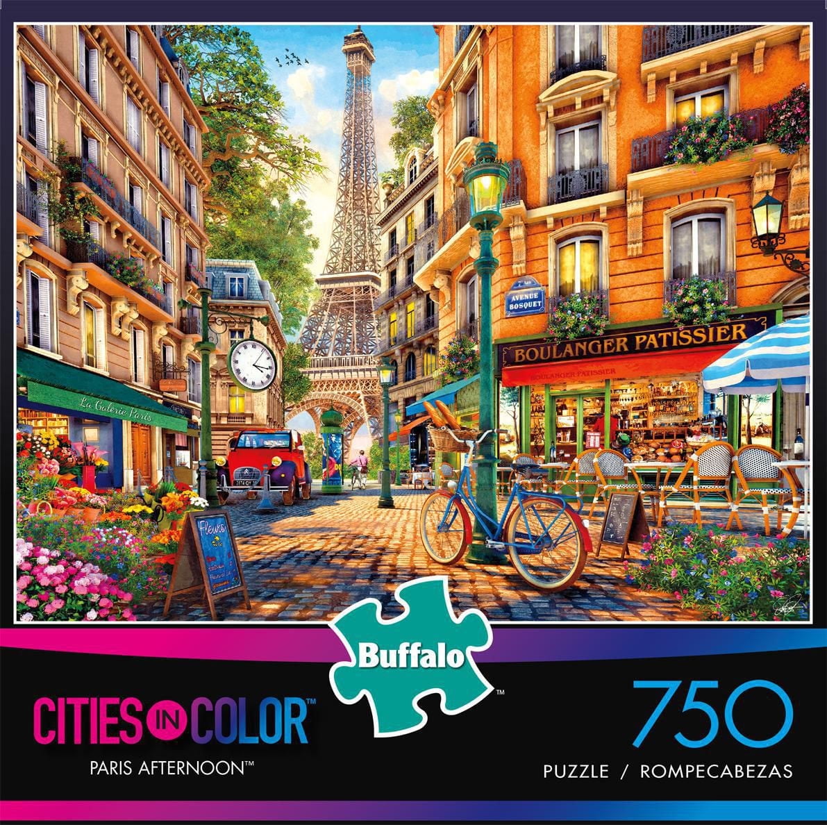 Buffalo Games - Cities in Color - Paris Afternoon - 750 Piece Jigsaw Puzzle