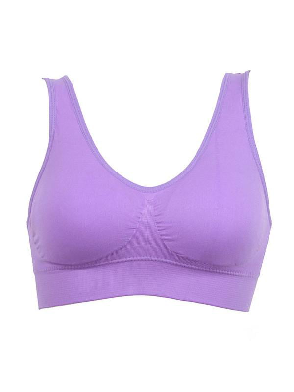 Breathable Antisweat Womens 34e Sports Bra With Shockproof Padded