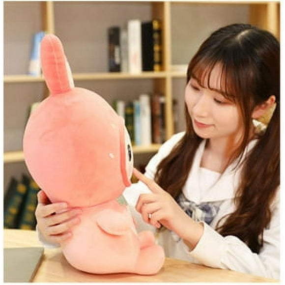 Bunny Plush Cute Strawberry Bunny Stuffed Animal 30cm,Pink Bunny Pillow,Strawberry Rabbit with Backpack,Soft Bunny Doll for Boys and Girls Best Gift for Friends Kids Adult Birthday Gifts