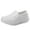 White, variant on Fesfesfes Women Shoes Round Toe Season Soft Cushion Nurse Shoes White Slope Heel Pregnant Shoes Mother's Shoes Work Shoes 35(4.5)