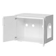 thumbnail image 2 of M optimized Cat Litter Box Enclosure, Hidden Cat Litter Box Furniture with 2 Doors and Pads, Wooden Kitty Litter Box Cabinet Furniture, 2 of 5