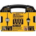thumbnail image 3 of DEWALT D180005 14-Piece Hole Saw Kit Drill Bit, 3 of 4