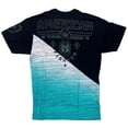 thumbnail image 2 of American Fighter Men's T-Shirt Dip Die Puff Print Fairbanks Short Sleeve Tee (X-Large, Black/Multi), 2 of 3