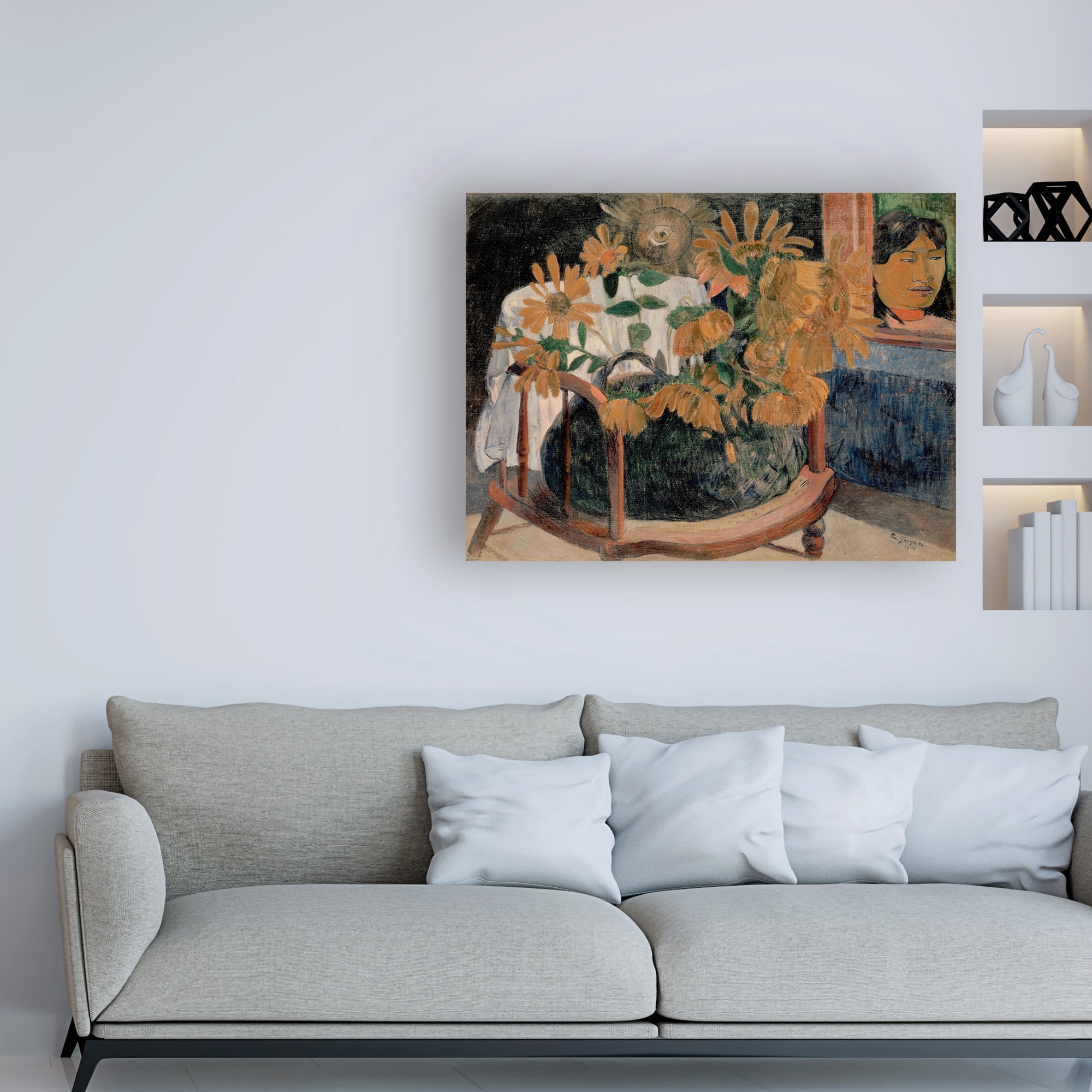 Gauguin 'Sunflowers' Canvas Art
