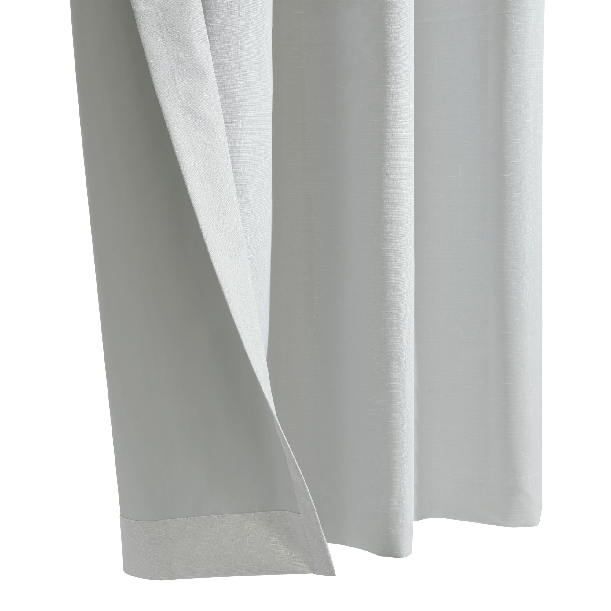 Loft Living Monaco Blackout Grommet Indoor Curtain 52 x 84 in Light Grey
