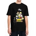 thumbnail image 2 of Camiseta de algodón Peanuts Charlie Brown y Snoopy, camiseta para tomar fotos, camiseta hippie para parejas, camisetas estéticas de verano de manga corta, 2 of 5