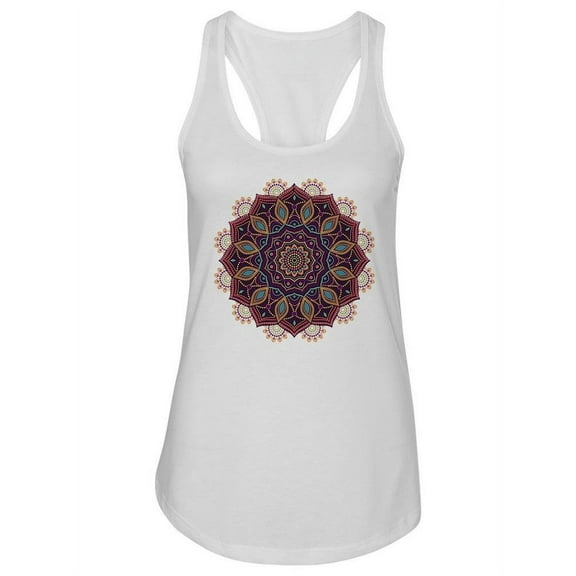 Ornamental Purple Mandala Tank Women -Image by Shutterstock, Female Small