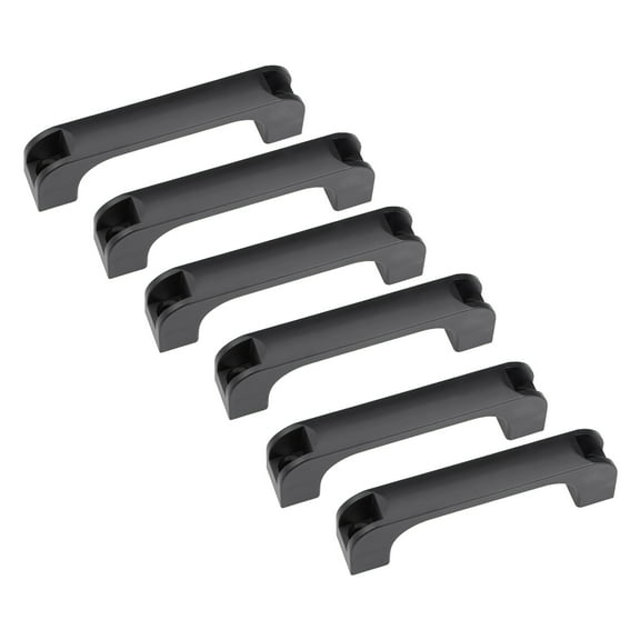 Uxcell 120mm Hole Centers Plastic Pull Handles Luggage Mechanical Equipment 6Pack