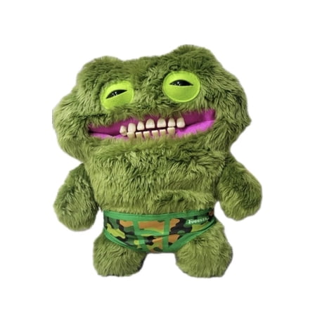 Fuggler - Bigg Fuggs - Green Monster - Chuckles - 18" Plush Figure