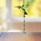 thumbnail image 4 of Colgante de cristal con atrapasueños de colibrí, decoraciones colgantes para interiores y exteriores, regalo de jardín, 4 of 5