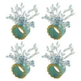 thumbnail image 2 of Saro Lifestyle Beaded Bliss Resin Napkin Ring (Set of 4), 2 of 3
