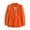 Orange, variant on Collarless Blazer for Women Work Office Suit Jackets Semi-Formal Dressy Outwear Blazers With Pocketsightweight Jacket Fall Jackets for Women
