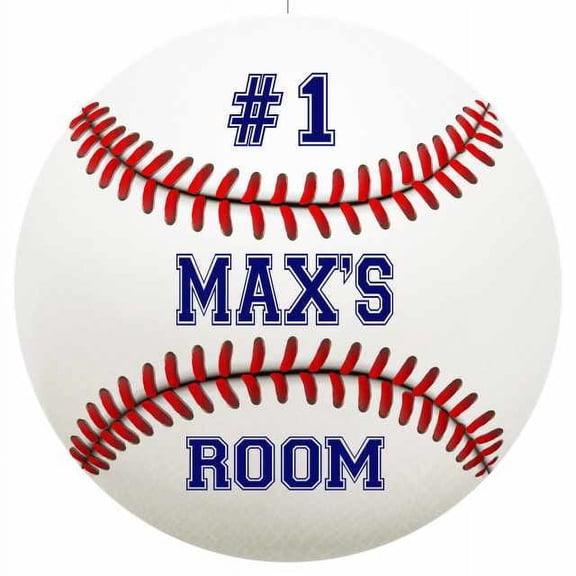 MAX'S Bedroom 12" Round Metal Sign Boys Room Wall Décor Gift 200120030161