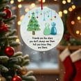thumbnail image 4 of PPKVUFD Round-Shaped Sea Glass Friendship Decor, Handmade 2D Acrylic Sea Glass Ornament, Warm Friendship Keepsake, Coastal Winter Christmas Tree Decoration, Gifts for Best Friends, 4 of 5